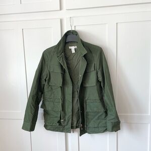 H&M Green Utility Jacket